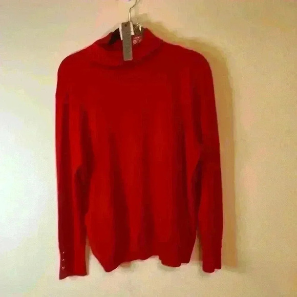 Joseph A Chestnut Collared Sweater XL - Picture 1 of 3